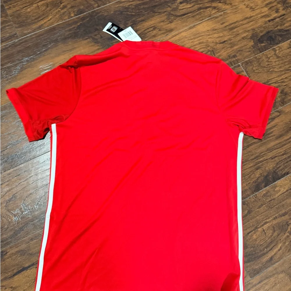 Adidas Red Manchester United Soccer Jersey Sz XL